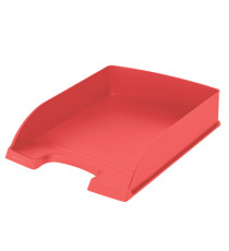 Vaschetta portacorrispondenza Leitz Recycle - 25,5 x 7 x 36 cm - rosso - Leitz
