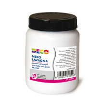 Vernice lavagna - 250 ml - nero - Deco