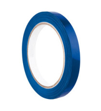 Nastro adesivo 350 - 0,9 cm x 66 m - PVC - blu - Eurocel