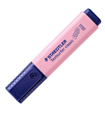 Evidenziatore Textsurfer Pastel - punta a scalpello - tratto 1,0-5,0mm - colori assortiti - Staedtler - expo 100 pezzi