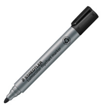 Marcatore Lumocolor Flipchart 356 - a base d'acqua - punta tonda 2 mm - colori assortiti - Staedtler - conf. 4 pezzi