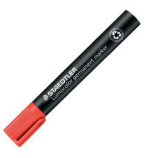 Marcatore Lumocolor Permanent 352 - punta tonda - tratto 2 mm - rosso - Staedtler