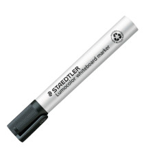 Marcatore Lumocolor whiteboard 351 - punta tonda - tratto 2 mm - nero - Staedtler