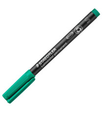 Pennarello Lumocolor Permanent 313 - punta 0,4 mm - verde - Staedtler
