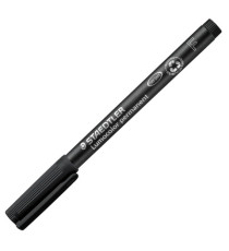 Pennarello Lumocolor Permanent 318 - punta 0,6 mm - nero - Staedtler