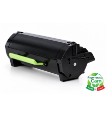Toner 56F2U0E rigenerato CAM di alta qualità per Lexmark MS/MX521,MX522,MS621,MX/MX622 capacità 25.000 pagine
