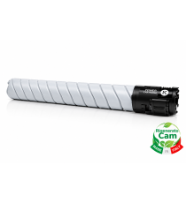 Toner TN324BK nero A8DA150 rigenerato CAM di alta qualità per Konica Bizhub C258,C308,C368 capacità 28.000 pagine