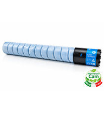 Toner TN324C ciano A8DA450 rigenerato CAM di alta qualità per Konica Bizhub C258,C308,C368 capacità 26.000 pagine