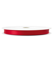 Nastro doppio raso - 9mmx100mt - rosso 250 - Brizzolari