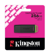 Pendrive Kingston DTXG2 256GB USB-A datatraveler DTXG2-256GB USB 3.2 Gen 1 Drive Flash USB-C TYPE-C Fino a 200 MB/s