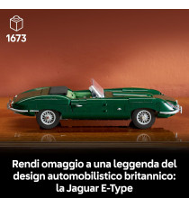 Lego Icons - Jaguar E-Type - Lego 11381 replica estremamente dettagliata 1673pz Anni 18+