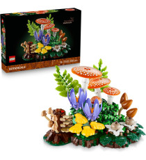 Lego The Botanicals - Funghi del bosco - Lego 11505 un progetto boschivo fai da te completo di fronde di felce Anni 18+ 806pz