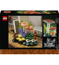 Lego The Botanicals - Funghi del bosco - Lego 11505 un progetto boschivo fai da te completo di fronde di felce Anni 18+ 806pz
