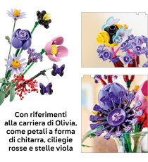 Lego The Botanicals - Bouquet di fiori di Olivia Rodrigo - Lego 11507 crea un bouquet di 11 fiori artificiali Anni 9+ 400pz