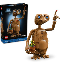 Lego Ideas - E.T. the Extra-Terrestrial - Lego 21370 premi l’interruttore per attivare il mattoncino luminoso 1226pz Anni 18+