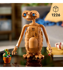 Lego Ideas - E.T. the Extra-Terrestrial - Lego 21370 premi l’interruttore per attivare il mattoncino luminoso 1226pz Anni 18+
