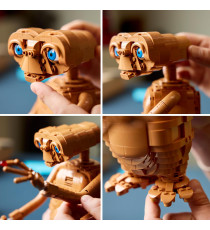 Lego Ideas - E.T. the Extra-Terrestrial - Lego 21370 premi l’interruttore per attivare il mattoncino luminoso 1226pz Anni 18+
