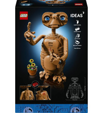 Lego Ideas - E.T. the Extra-Terrestrial - Lego 21370 premi l’interruttore per attivare il mattoncino luminoso 1226pz Anni 18+