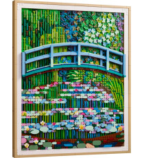 Lego Art - Claude Monet - Lo stagno delle ninfee - Lego 31220 il capolavoro di Monet 3179pz Anni 18+
