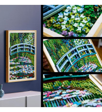 Lego Art - Claude Monet - Lo stagno delle ninfee - Lego 31220 il capolavoro di Monet 3179pz Anni 18+