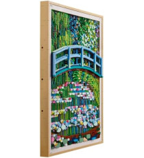 Lego Art - Claude Monet - Lo stagno delle ninfee - Lego 31220 il capolavoro di Monet 3179pz Anni 18+