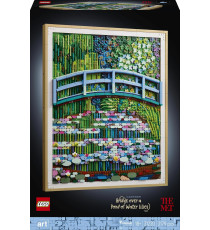 Lego Art - Claude Monet - Lo stagno delle ninfee - Lego 31220 il capolavoro di Monet 3179pz Anni 18+