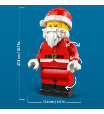 Lego Creator Natale - Grande minifigure di Babbo Natale - Lego 40820  porta la magia delle feste in ogni casa Anni 10+ 761pz