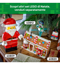 Lego Creator Natale - Grande minifigure di Babbo Natale - Lego 40820  porta la magia delle feste in ogni casa Anni 10+ 761pz