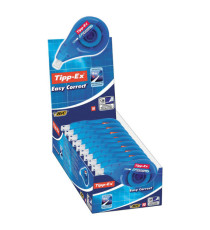 Correttore a nastro Easy Correct - 4,2mm x 12mt - Tipp-Ex - conf. 10 pezzi