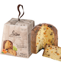 Panettoncino Classico - Linea Mignon - in astuccio - tradizionale - 100 gr - Loison