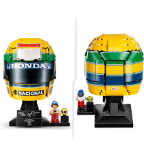 Lego Editions - Casco Ayrton Senna - Lego 43024 replica ad alta fedeltà con minifigura Anni 14+ 931pz