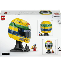 Lego Editions - Casco Ayrton Senna - Lego 43024 replica ad alta fedeltà con minifigura Anni 14+ 931pz