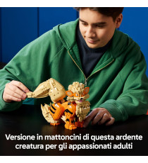 Lego Pokemon - Arcanine - Lego 72160 è dotata di coda, gambe, piedi, testa e bocca articolate 1190pz Anni 18+