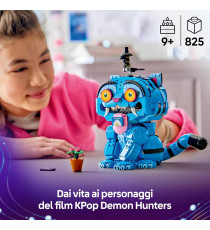 Lego KPop Demon Hunters - Derpy la tigre e Sussie la gazza - Lego 72537 con 2 animali giocattolo, vaso di fiori 825pz Anni 9+