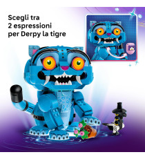 Lego KPop Demon Hunters - Derpy la tigre e Sussie la gazza - Lego 72537 con 2 animali giocattolo, vaso di fiori 825pz Anni 9+