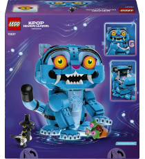 Lego KPop Demon Hunters - Derpy la tigre e Sussie la gazza - Lego 72537 con 2 animali giocattolo, vaso di fiori 825pz Anni 9+