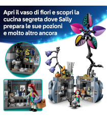 Lego Disney - Vaso di fiori di Sally - Lego 43288 con 2 fiori finti, 2 mini bamboline e accessori Anni 9+ 346pz