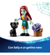 Lego Disney - Vaso di fiori di Sally - Lego 43288 con 2 fiori finti, 2 mini bamboline e accessori Anni 9+ 346pz