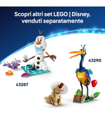 Lego Disney - Vaso di fiori di Sally - Lego 43288 con 2 fiori finti, 2 mini bamboline e accessori Anni 9+ 346pz