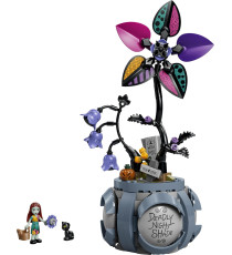 Lego Disney - Vaso di fiori di Sally - Lego 43288 con 2 fiori finti, 2 mini bamboline e accessori Anni 9+ 346pz