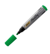 Marcatore permanente Marking 2000 - punta tonda 1,70mm - verde - Bic - conf. 12 pezzi