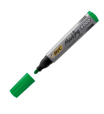 Marcatore permanente Marking 2000 - punta tonda 1,70mm - verde - Bic - conf. 12 pezzi