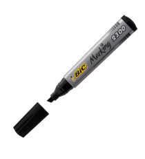 Marcatore permanente Marking 2300 - punta scalpello 3,70-5,50mm - nero - Bic - conf. 12 pezzi