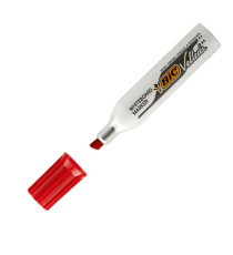 Marcatore Whiteboard Marker Velleda 1781 - punta scalpello 3,2-5,5mm - rosso  - Bic