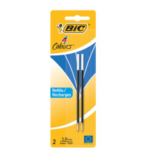 Refill roller  - punta 1,0mm - blu - Bic - conf. 2 pezzi