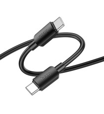 Cavo di ricarica USB-C a USB-C Hyper Power Delivery 60W Hoco X96 1 metro Nero – Ricarica Rapida PD 60W 3A