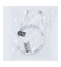 Cavo di ricarica USB-C a USB-C PD 30W Quick Charge 3.0 3A HD26 2 metri Bianco – Ricarica Rapida e Trasferimento Dati