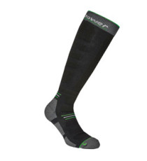 Calze lunghe tecniche Zenith - taglia S (36-39) - nero/verde fluo - U-Power - conf. 2 paia