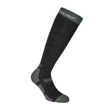 Calze lunghe tecniche Zenith - taglia S (36-39) - nero/verde fluo - U-Power - conf. 2 paia