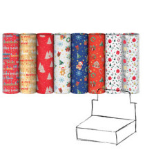 Carta regalo riciclata fantasie natale - 100 fogli - 70x100cm - fantasie assortite - Rex Sadoch